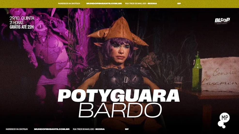 Potyguara Bardo leva novo álbum ao Mundo Pensante