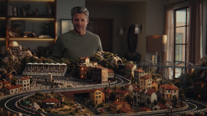 Patrick Dempsey estrela campanha de F1 do Nubank