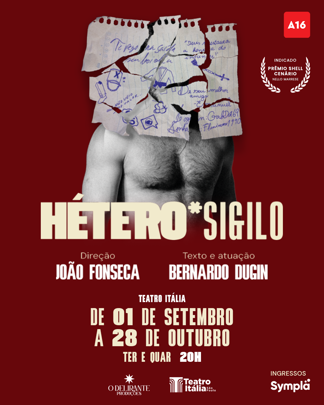 “Hétero Sigilo” convida o público paulistano a confrontar seus próprios pactos sociais
